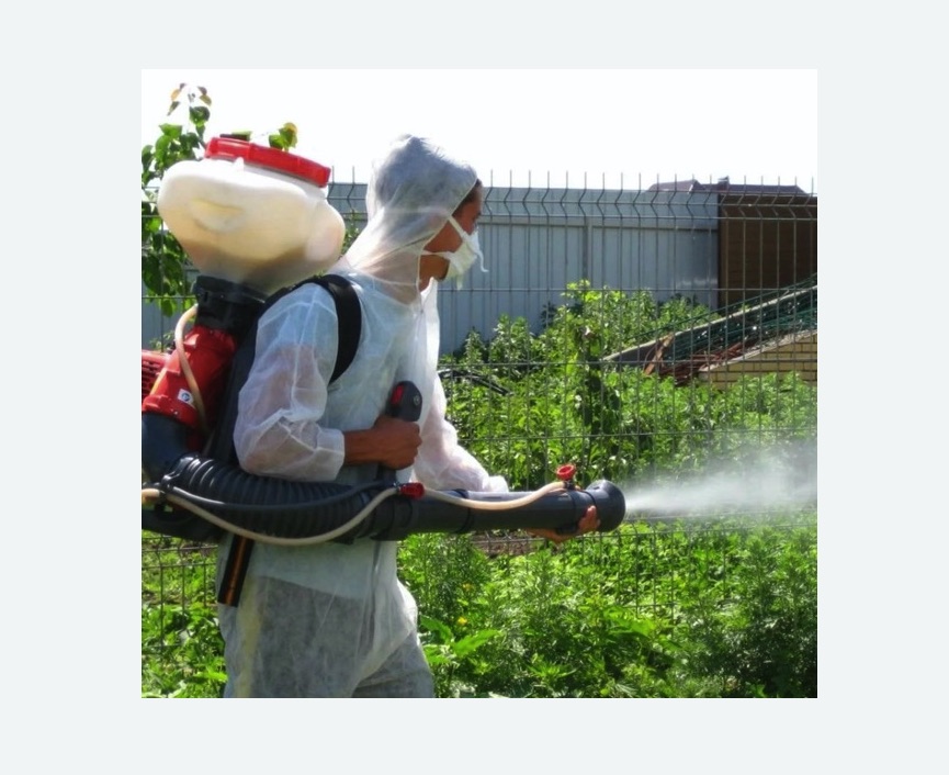 Акарицидная обработка территории в Лисино-Корпусе